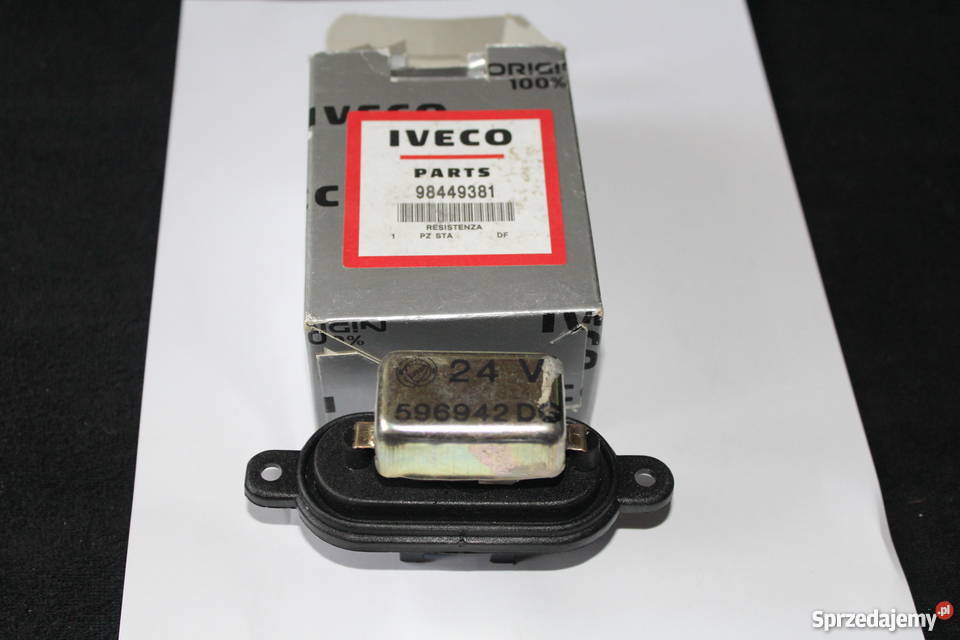 Rezystor opornik dmuchawy IVECO 98449381 Warszawa