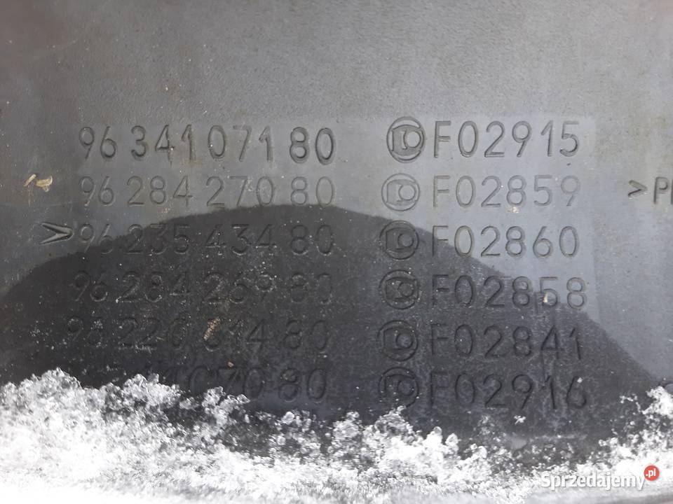 Citroen Xsara II 18 16V 20 HDI obudowa filtra