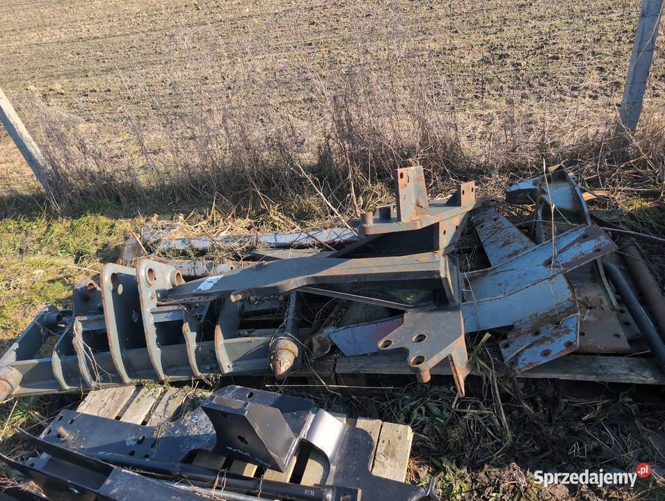 Adaptacja ładowacza Quicke Trima Faucheux Barchaczów