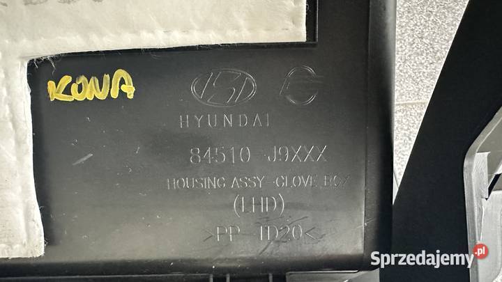 Hyundai Kona Schowek 84510J9xxx Schowki, półki małopolskie Radziszów