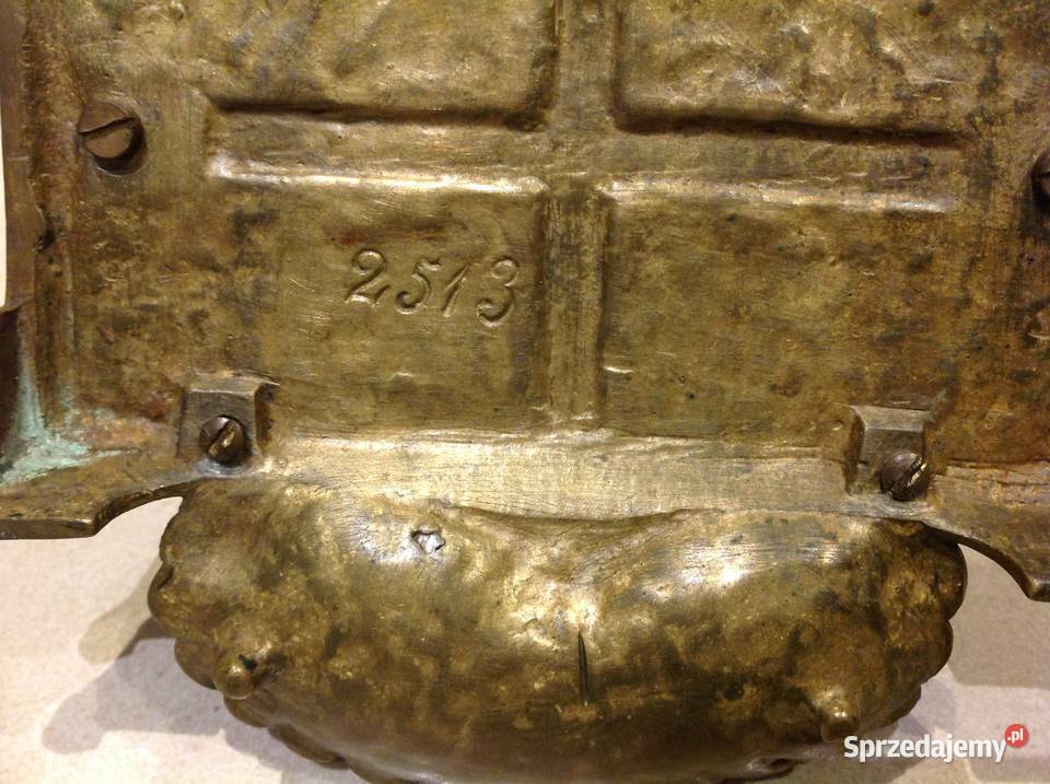 Stary Listownik Przybornik na Biurko Brąz lubuskie Nowa Sól