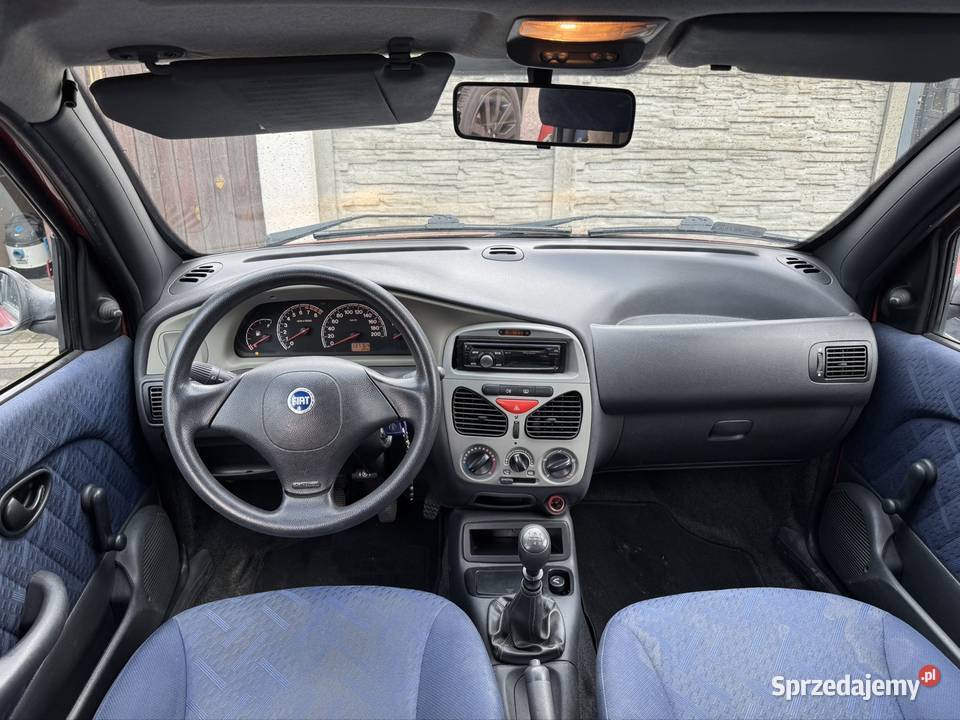 Fiat Albea 12 benzynka alufelgi piękny kolor autoalarm Albea Krapkowice sprzedam