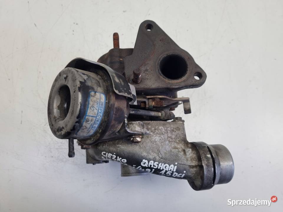 TURBOSPRĘŻARKA Nissan Qashqai 15 DCI turbo K9K osobowe Rudka