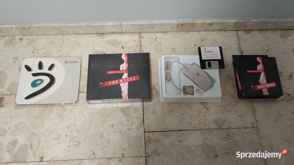 Nowe myszki Escom Amiga Commodore IBM Poznań