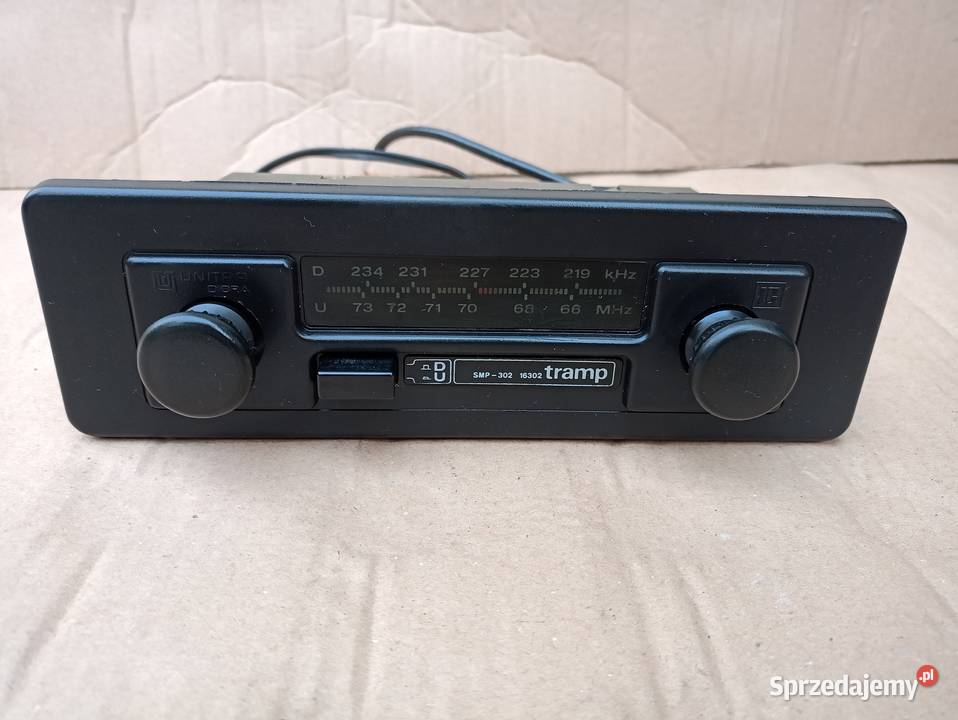 Radio samochodowe Unitra Diora Tramp SMP302 Prl
