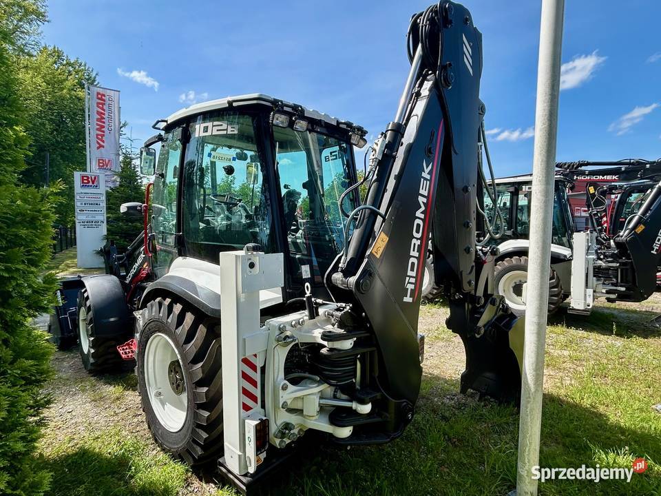 Nowa koparkoładowarka HIDROMEK HMK102B ALPHA A5P łódzkie Łódź