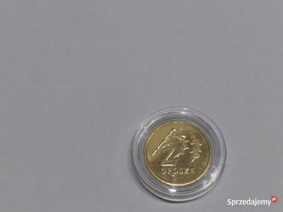 Moneta obiegowa 2 gr 2023 NBP Koronowo sprzedam
