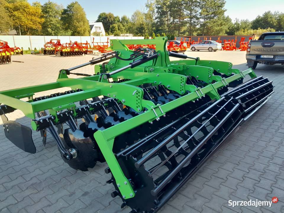 Brona talerzowa hydraulicznie składana 40m Pozostałe Sieradz