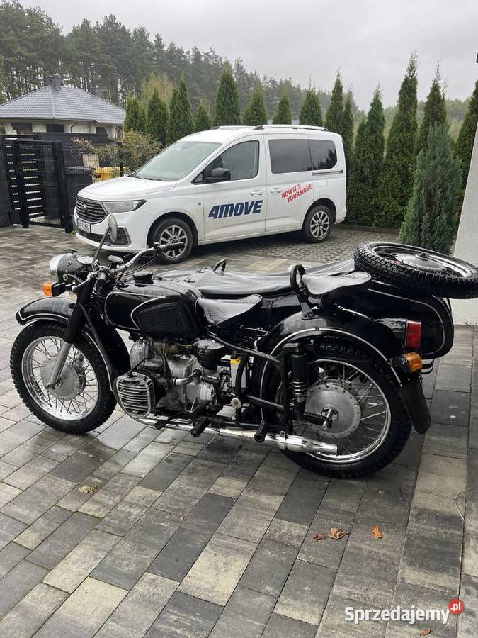 Dniepr Mt 12 k 750 z napędem 4 fabryczny sprzedam