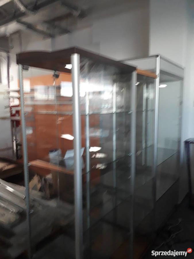 Witryny sklepowe wyprzedaż ekspozycji sprzedam