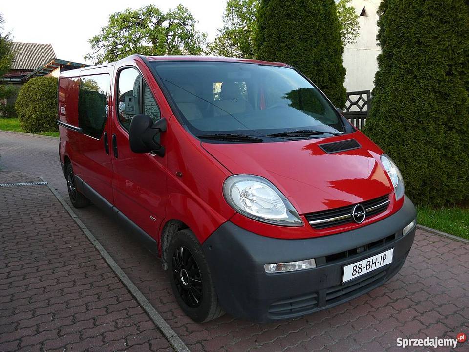 OPEL VIVARO 19 DTI długi long osób Holenderka Kielce