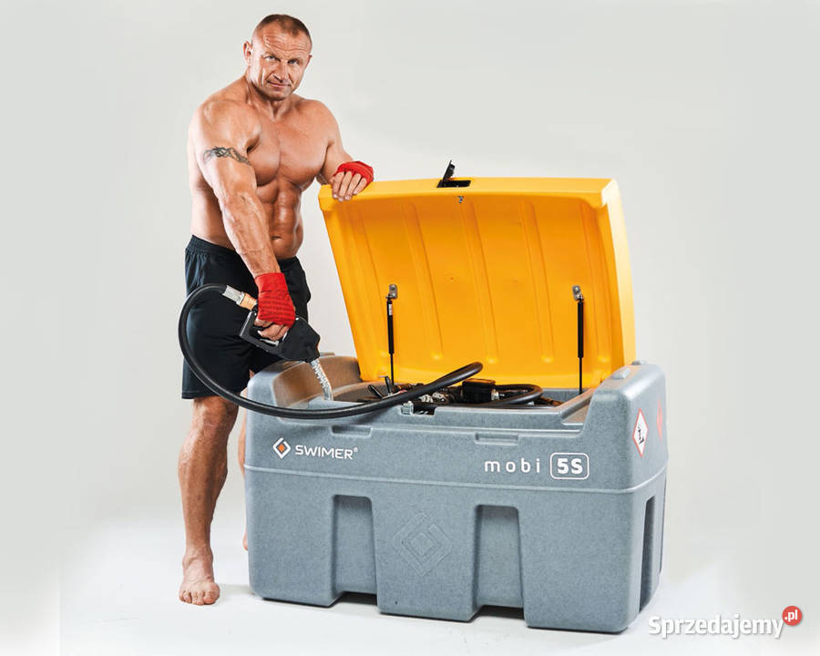 Zbiornik MOBILNY na olej napędowy 400L Swimer Wrocław