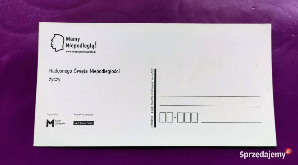 Kolekcjonerska karta pocztowa MAMY NIEPODLEGŁĄ Pruszków