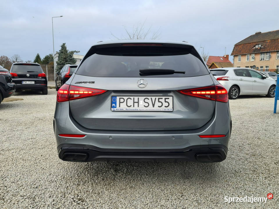 Mercedes C 220 AMG Szyberdach Navi Kamera diesel Mercedes-Benz Wągrowiec