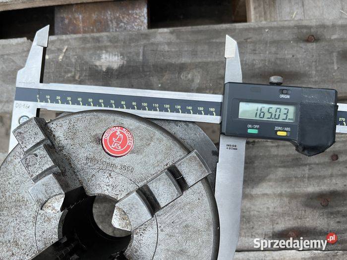 Uchwyt tokarski KLOPFER 165 mm 4szczękowy wielkopolskie Tuliszków