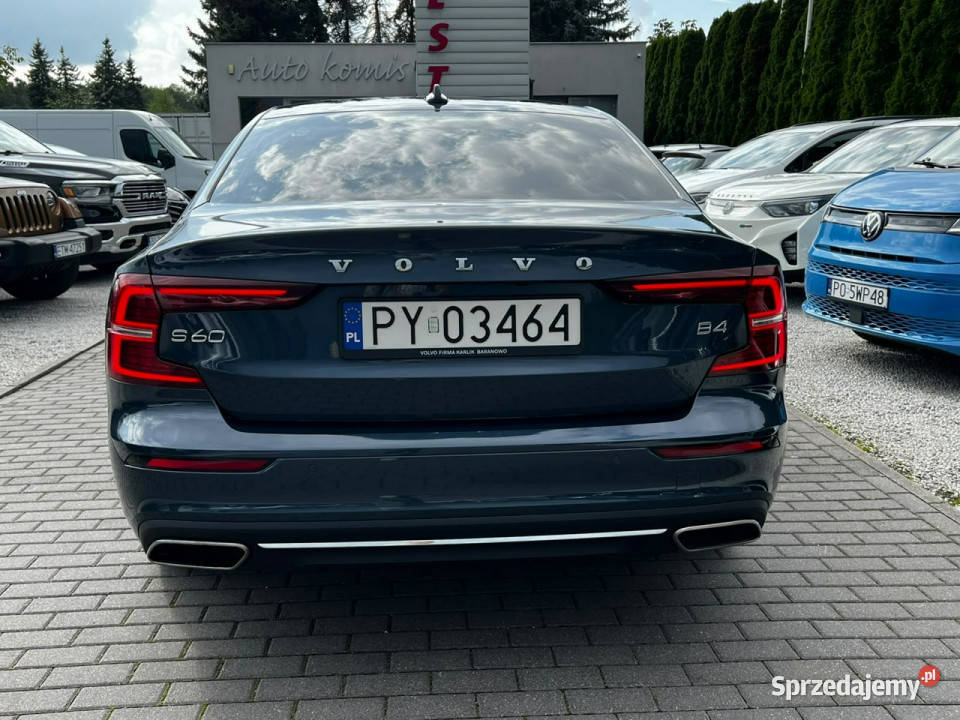 Volvo S60 B4 Salon Panorama Dach Pierwszy S60 Baranowo