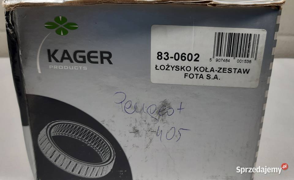 PIASTA ŁOŻYSKO KOŁA TYŁ PEUGEOT 405 I II 370158 Mielęcin