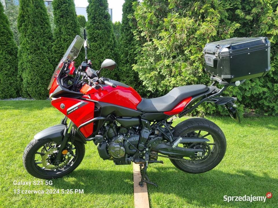 Yamaha Tracer 7 2021 czerwona kujawsko-pomorskie Bydgoszcz