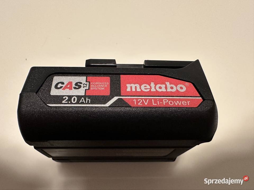 NOWA wkrętarka Metabo PowerMaxx BS 12 zestaw 12V Dębica