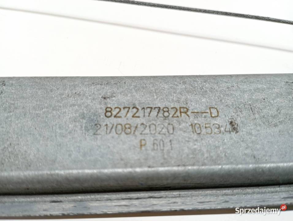 MECHANIZM SZYBY LEWY TYŁ 827217782R Dacia Lodgy