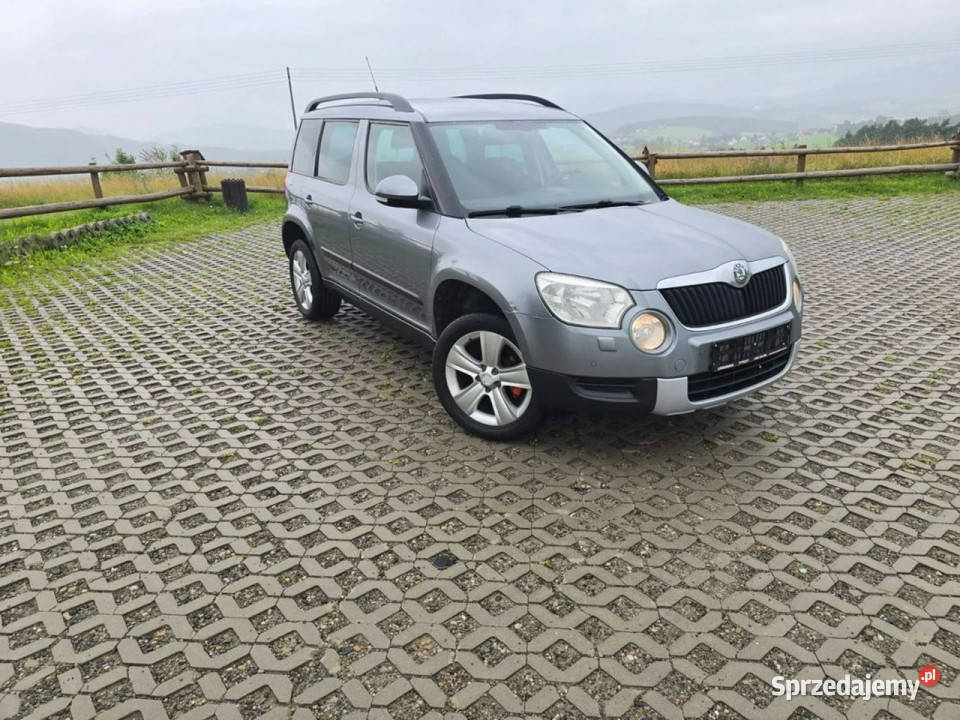 koda Yeti 12 Tsi Serwis ASO Pierwszy Właściciel światła do jazdy dziennej Limanowa