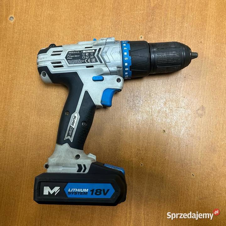 Wkrętarka MacAllister MSCD18LI2 2xAku 15Ah ład Elbląg