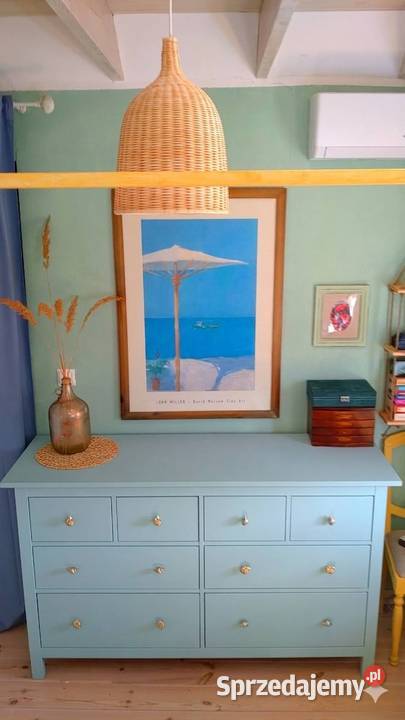 Komoda IKEA HEMNES drewniana ręcznie malowana zachodniopomorskie Niechorze