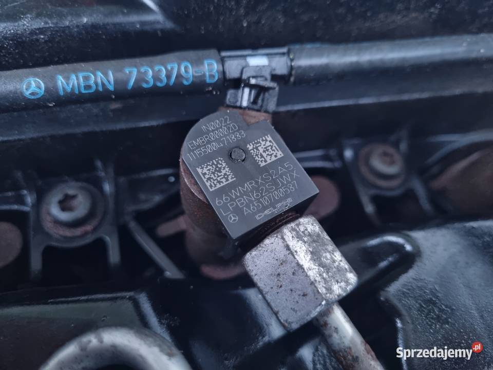 SILNIK KOMPLET Mercedes Vito W639 ładnie pracuje lubelskie