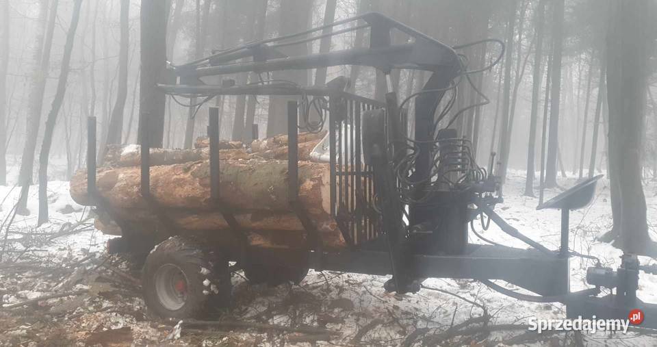 Przyczepa leśna sprzedam