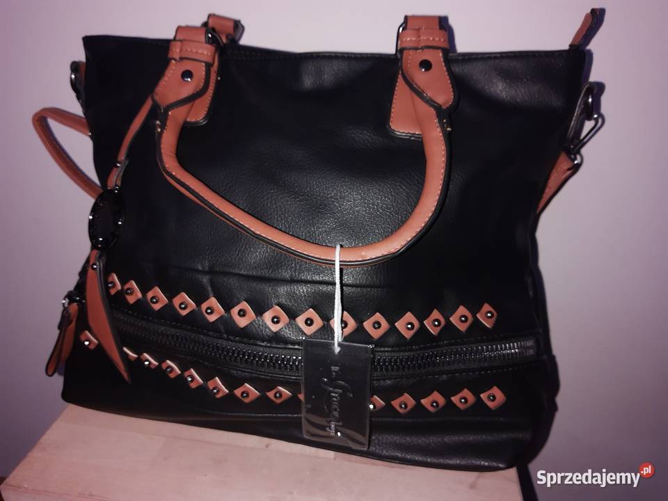 Torebka czarna ozdobna the Grace bags