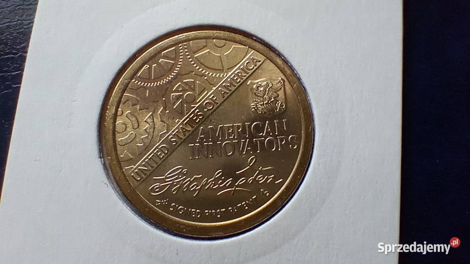 Stare monety 1 dolar 2018 Patent USA podkarpackie Lesko sprzedam