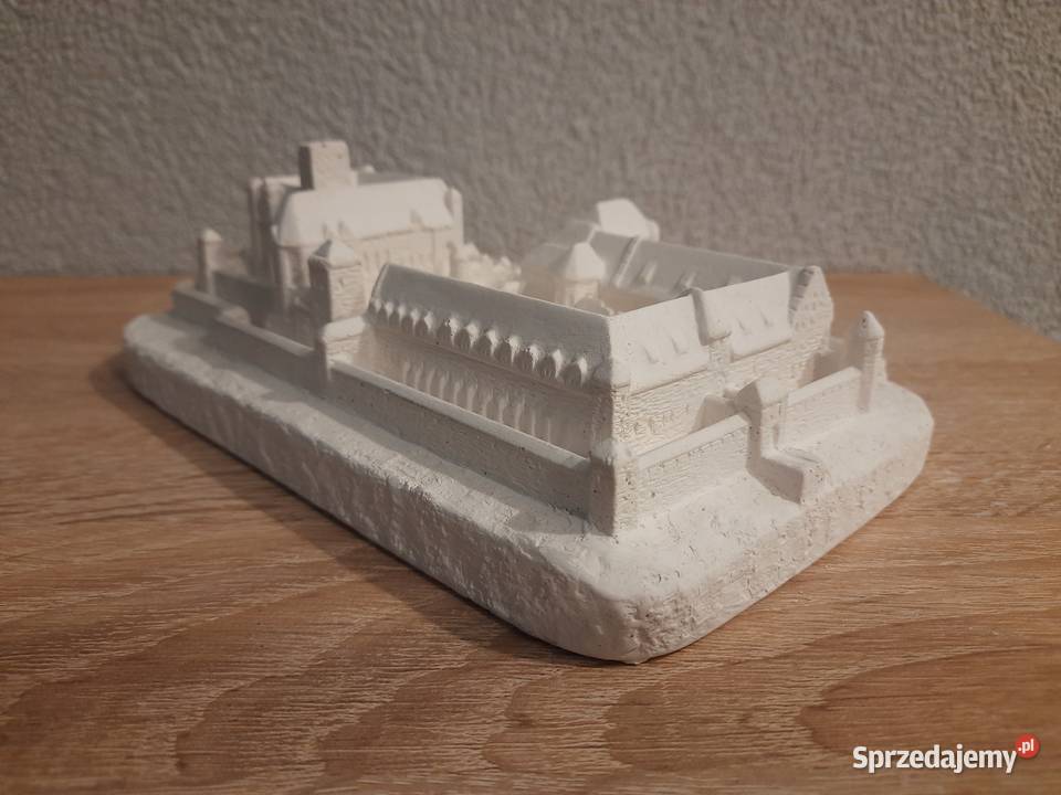 Zamek Malbork 3d odlew gipsowy Piekoszów