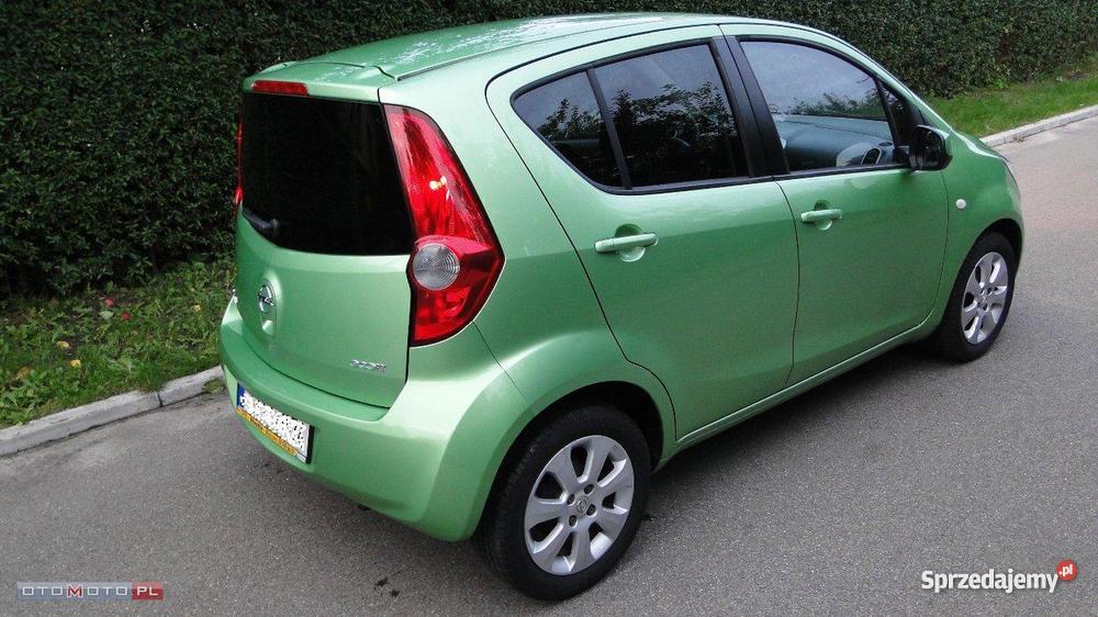OPEL AGILA KLIMATYZACJA model Vanik zielony Warszawa