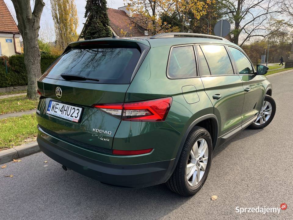 Skoda Kodiaq FV VAT23 4x4 190 salon polska serwisowany w ASO Warszawa