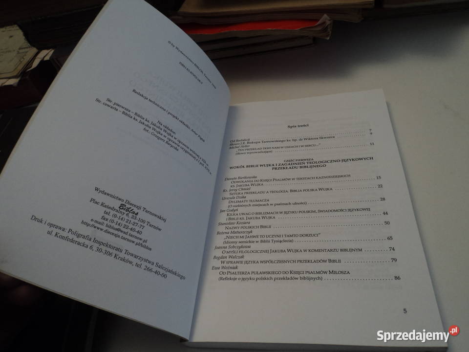 biblii Wujka do współczesnego języka małopolskie Nowy Sącz