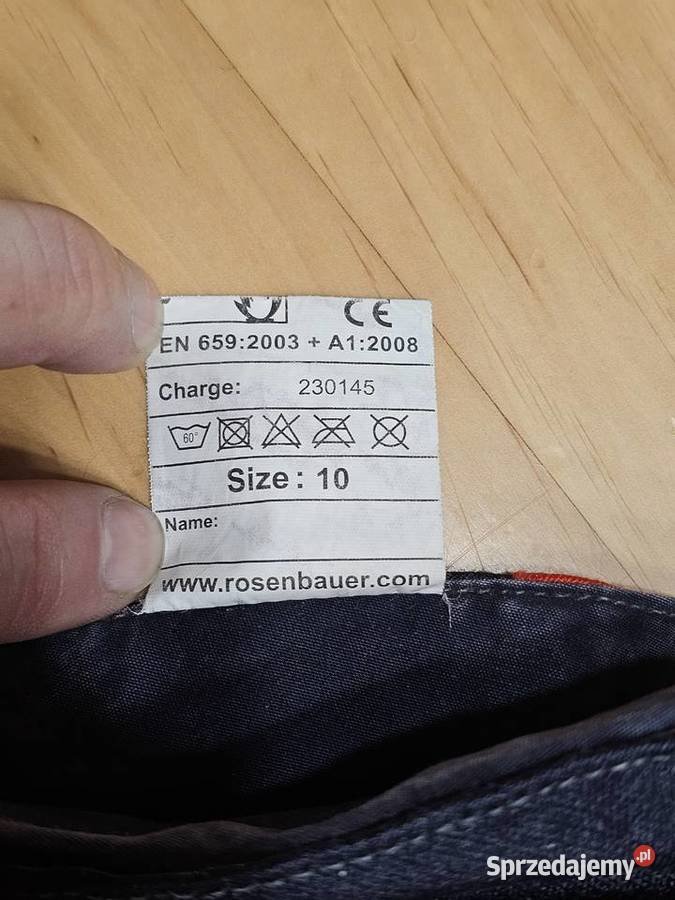 Rękawice Rosenbauer Safe Grip II strażackie wielkopolskie Ostrów Wielkopolski