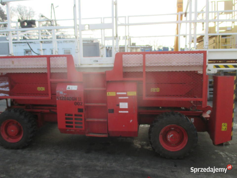 Podnośnik nożycowy zwyżka 12 m GENIE GS3384 4x4 wielkopolskie Pleszew sprzedam