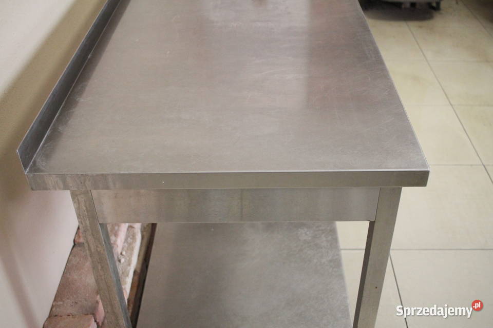 Stół gastronomiczny 130x70 z dolną półką