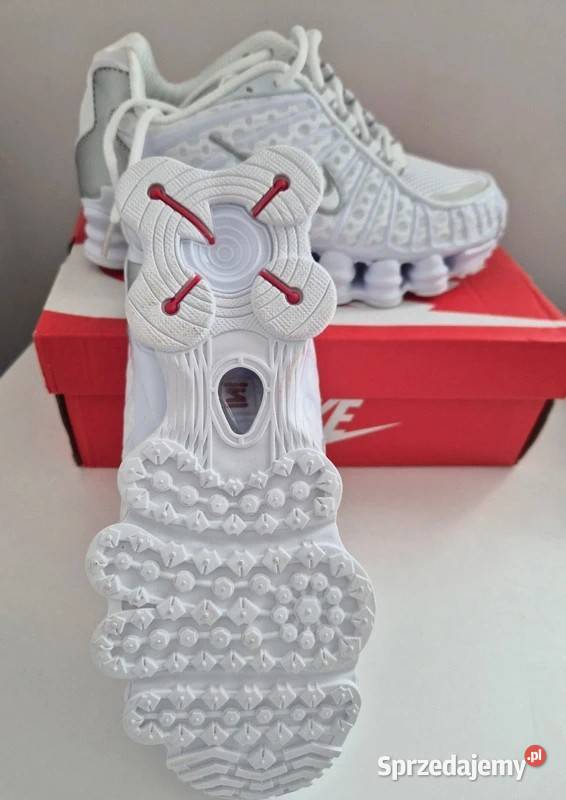 Buty Nike Shox TL kolor WhiteSilver pomorskie Wejherowo