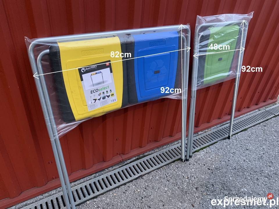 3xPojemniki do segregacji śmieci kosze do Rzeszotary