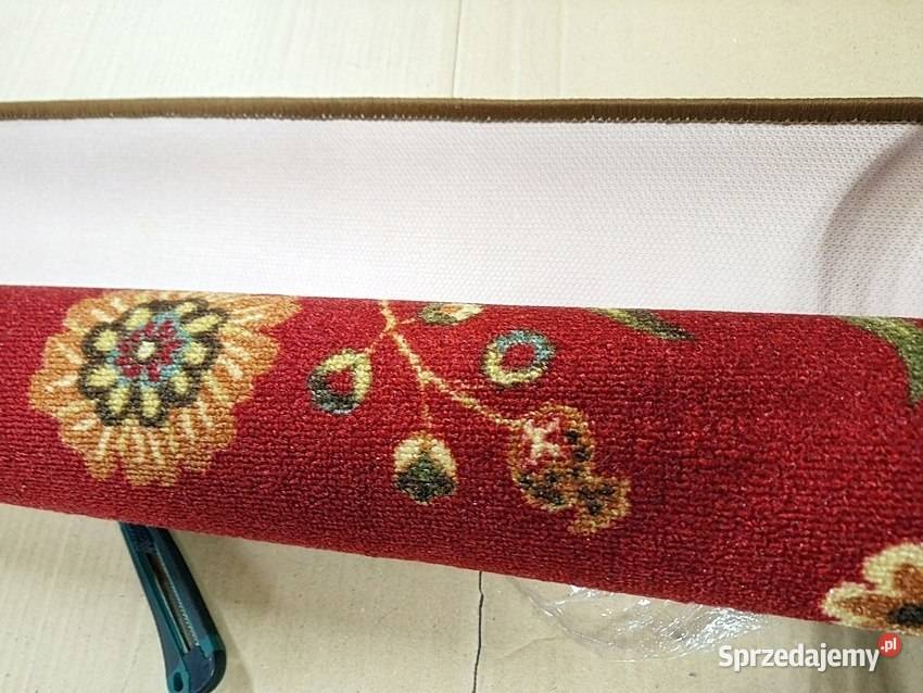 Dywan tradycyjny z nadrukiem kwiatowym liśćmi Sosnowiec sprzedam