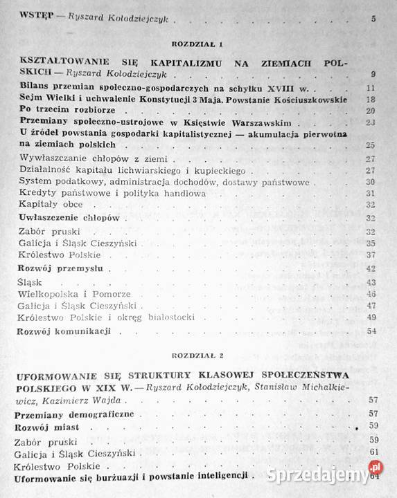 Historia polskiego ruchu robotniczego do 1890