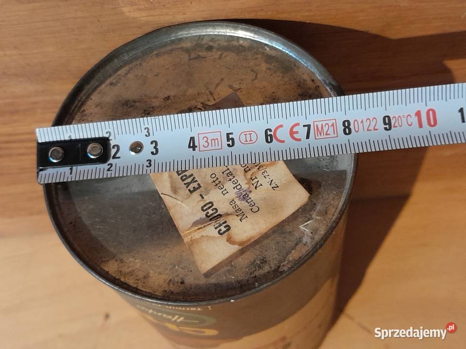 Stara puszka z kakao Choco Expres Hanka zabytek