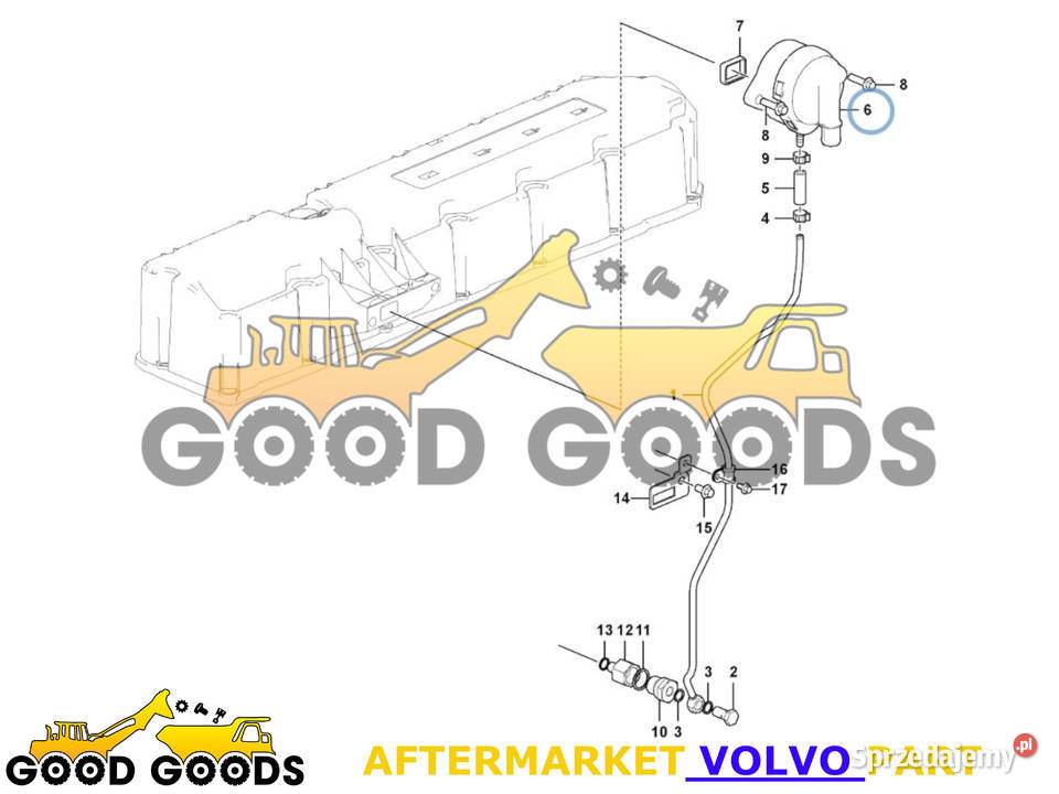 VOLVO ODMA 20930510 22244657 21038626 Władysławów sprzedam