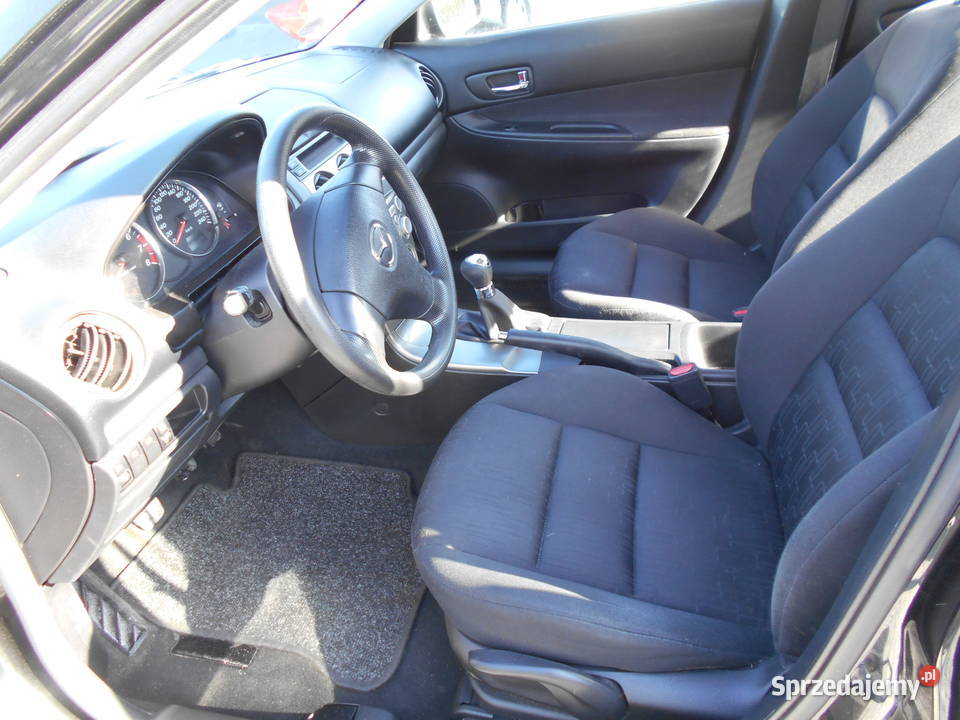 Mazda 6 czarna limuzyna Sulechów sprzedam