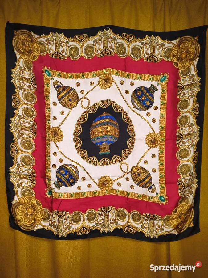 Jedwabna husta Versace