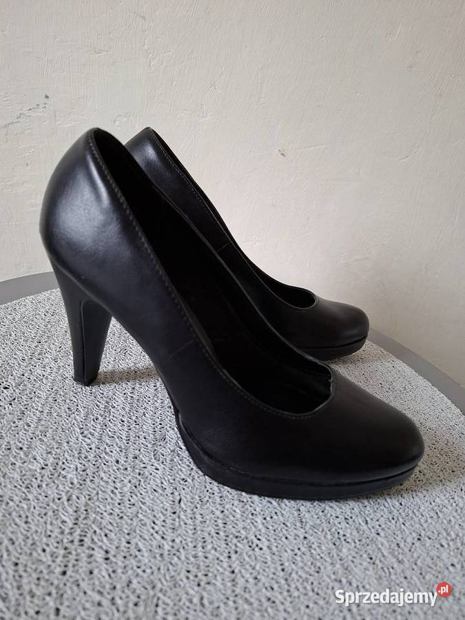 Czarne buty czolenka inna mazowieckie Warszawa