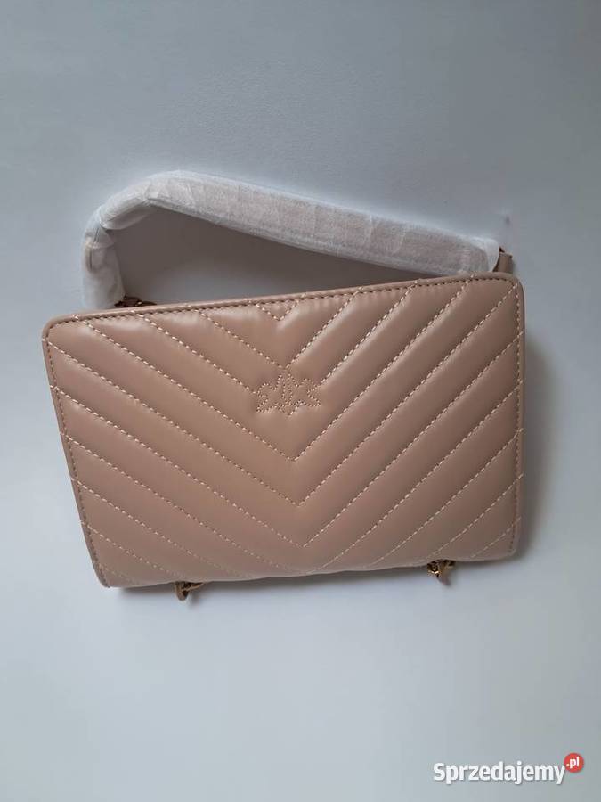 nowa beżowa torebka 24x14x8 brak metki Na ramię  Sandomierz sprzedam