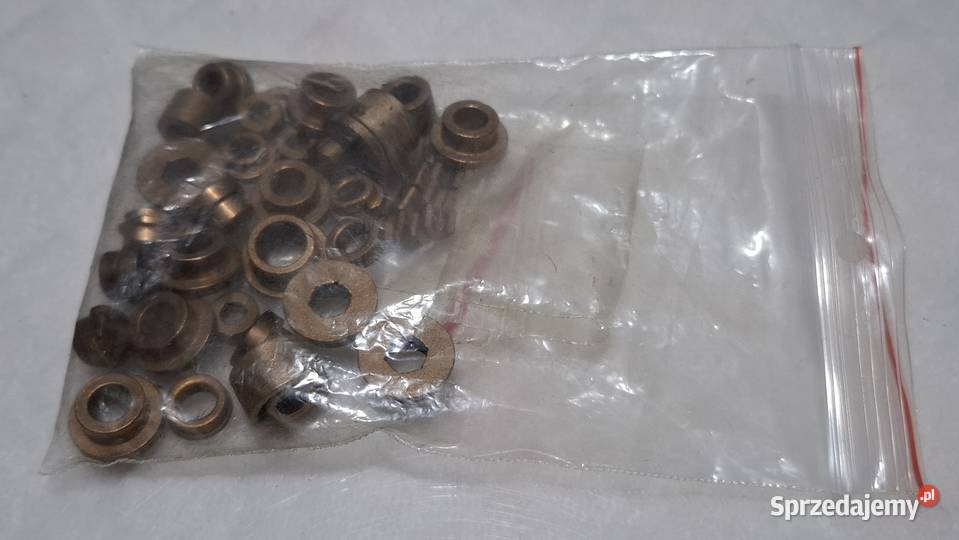 Tuleje mosiężne podkładki mosiądz z kołnierzem