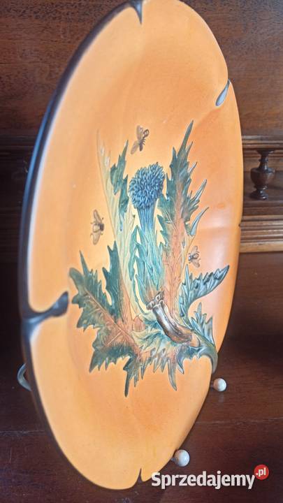 Secesyjna patera Ipsen Denmark Osty Porcelana i szkło Gdańsk